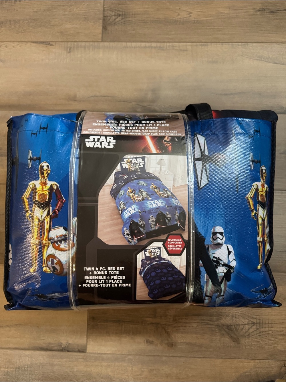 New Star Wars Twin Comforter 4pcs Set
